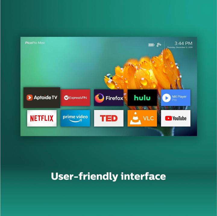 Produktbild Philips PicoPix Max (Full HD, 850 lm, 1.2:1)