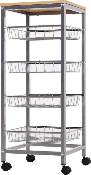 Actual product image Homcom Kitchen trolley