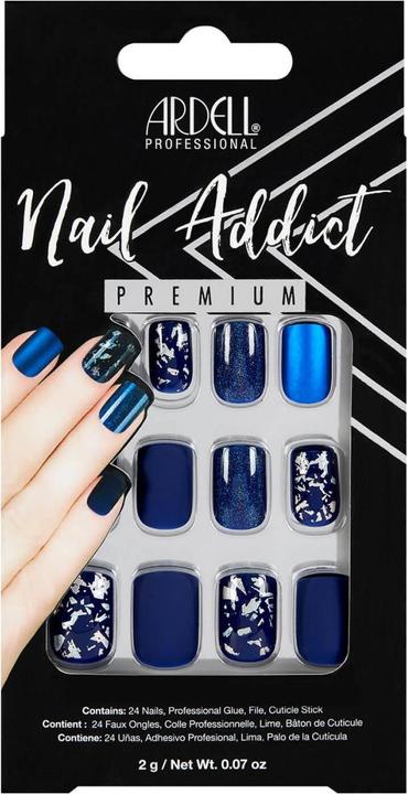 Produktbild Ardell Nail Addict - Nail Addict Matte Blue (Künstliche Wimpern)