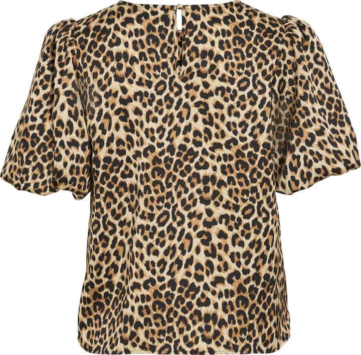 Actual product image Vila VIELLETTE Rundhals Oberteil mit kurzen Ärmeln (40)
