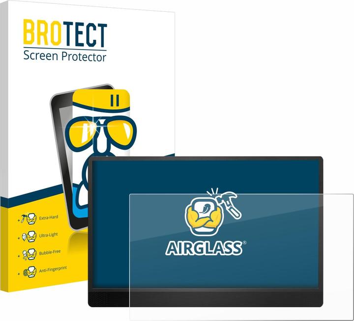 Produktbild BROTECT Schutzglas Schutzfolie Glas Folie Displayschutz klar (161", 16 : 9)
