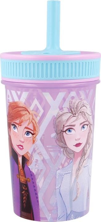 Actual product image Stor Frozen II - leak-proof silicone cup, 465 ml