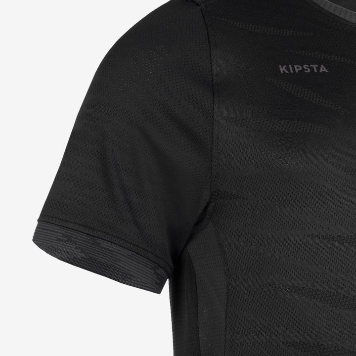 Image du produit Kipsta Maillot de football homme/femme manches courtes - CLR noir (S)