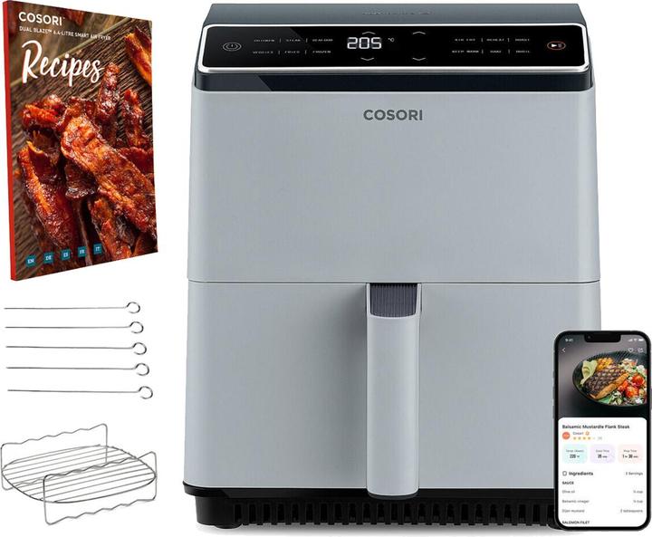 Actual product image Cosori Fryer à air chaud Dual Blaze XXL 6.4L, 1700W