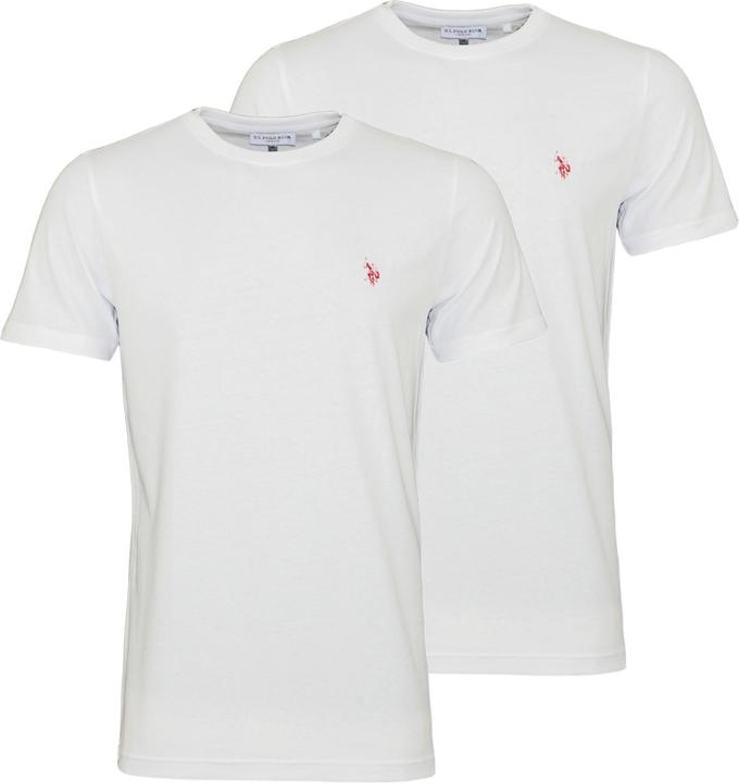 Actual product image U.S. Polo ASSN. Shirts 2-pack R-neck T-shirts (M)