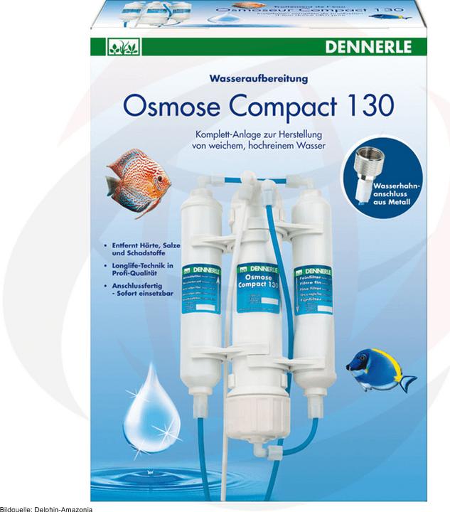 Immagine prodotto Dennerle Osmosi Compatto 130 (130 l, Filtri esterni, Acqua marina, Acqua dolce)