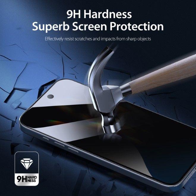 Actual product image Dux Ducis Privacy glass (1 Piece, Apple iPhone 16 Plus)
