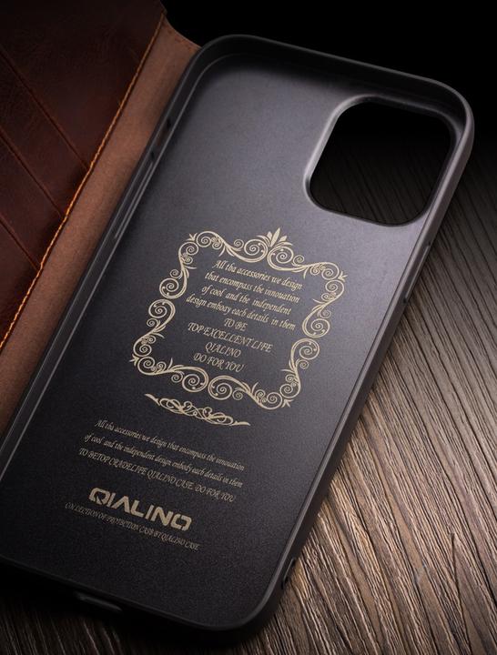 Actual product image QiAlino Cover Flip (Apple iPhone 12 Pro Max)