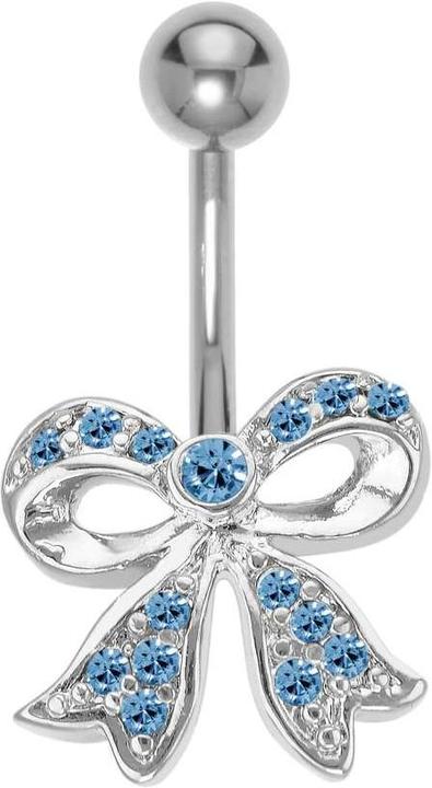 Bijouteria Bauchpiercing (Edelstahl, Kristall, Messing)