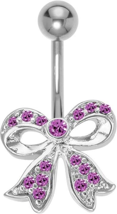 Bijouteria Bauchpiercing (Edelstahl, Kristall, Messing)