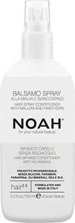 Image du produit Pure Pure NOAH 2.5 Hair Biphasic Conditioner Spray 150ml - Formulated and Made in Italy - Cruelty Free, No SLS (150 ml)