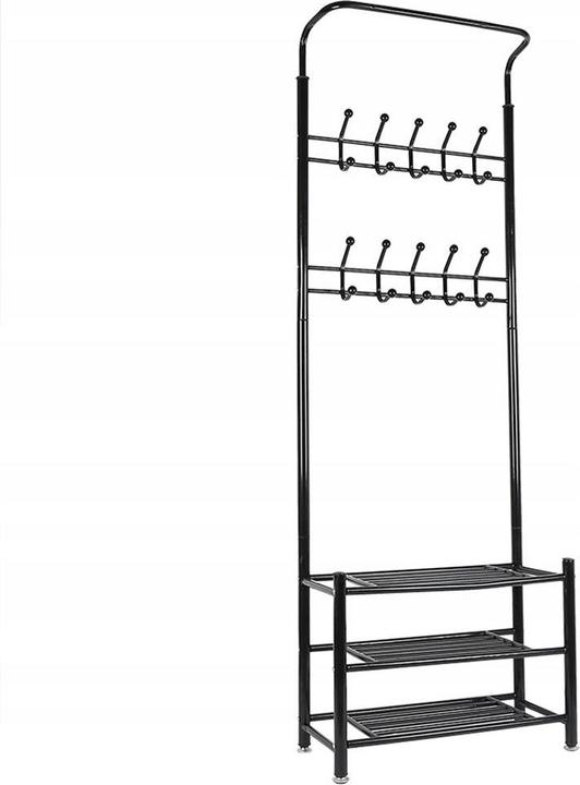 PRO-mounts Kleiderbügel mit Schuhablage - 192 x 65 x 30 cm (1 x)