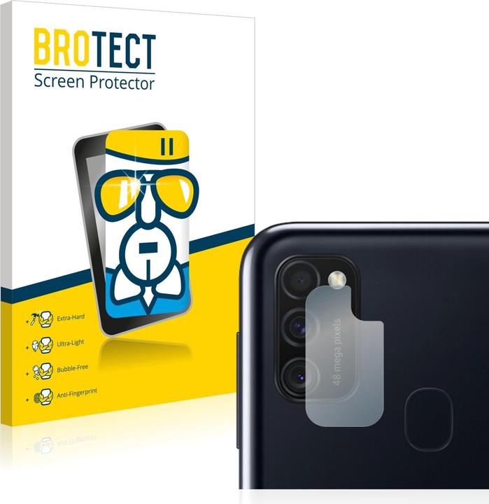 Productafbeelding BROTECT AirGlass kogelwerende glasfolie (1 Stuk, Samsung Galaxy M21)