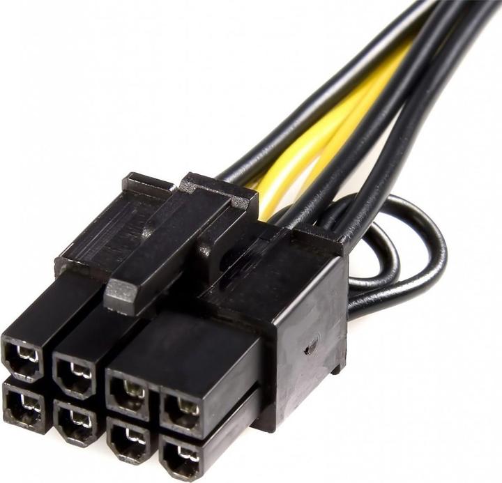 Productafbeelding StarTech Pcie 6pin - 8pin Voedingsadapter