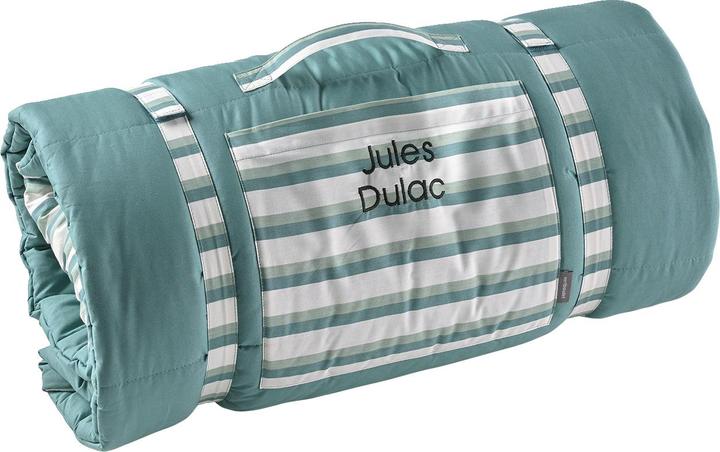 Actual product image Vertbaudet Kinder Schlafsack MINILI BAUSTELLENFAHRZEUGE, personalisierbar Oeko-Tex (143 cm)