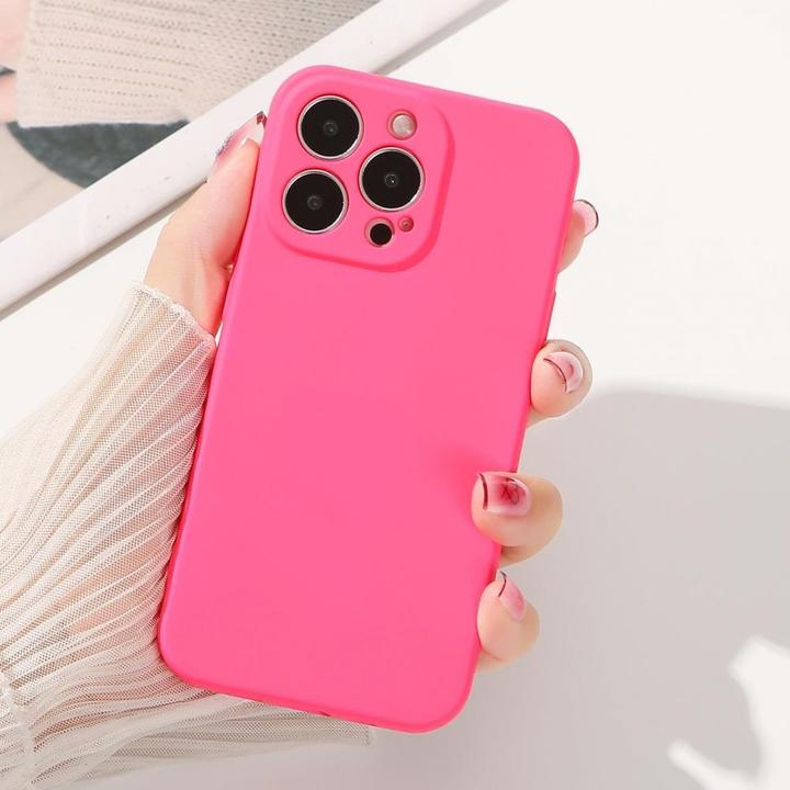 Actual product image Hurtel Silicone case for iPhone 13 Pro Max silicone cover light purple (Apple iPhone 13 Pro Max)