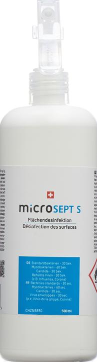 Microstech Flächendesinfektion Spray Microsept S 500ml (500 ml)