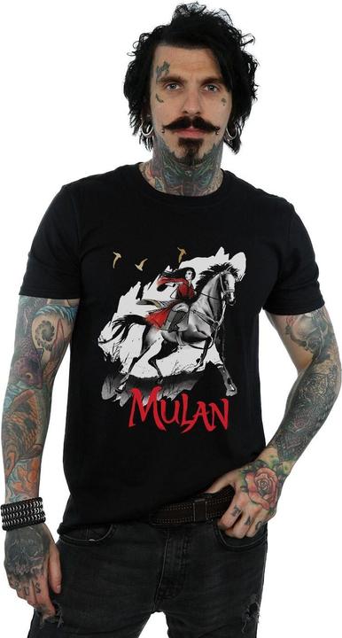Actual product image Disney Mens Mulan Movie Stride T-Shirt (M)