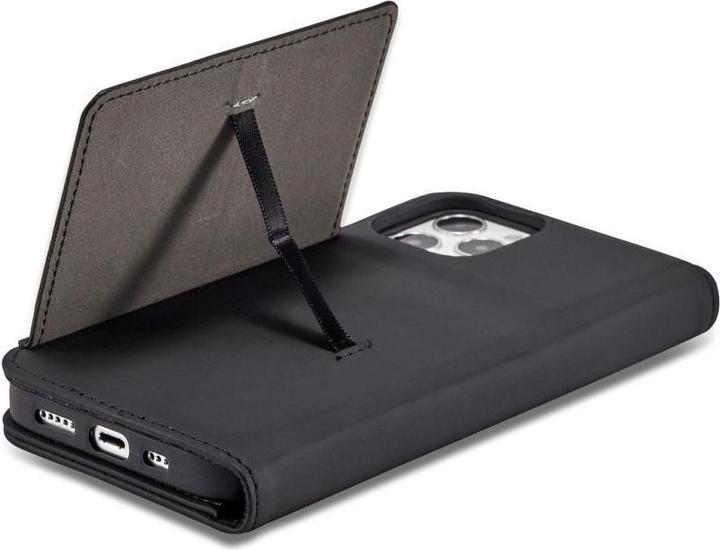 Immagine prodotto Hurtel Custodia a calamita per iPhone 12 Pro Max Portafoglio Portacarte Nero (Apple iPhone 12 Pro Max)