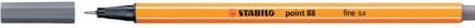Produktbild STABILO point 88 Fineliner (Paynesgrau, 1 x)