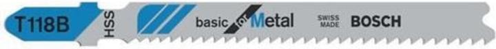 Produktbild Bosch Professional Zubehör Stichsägeblatt T 118 B Basic for Metal, 5er-Pack