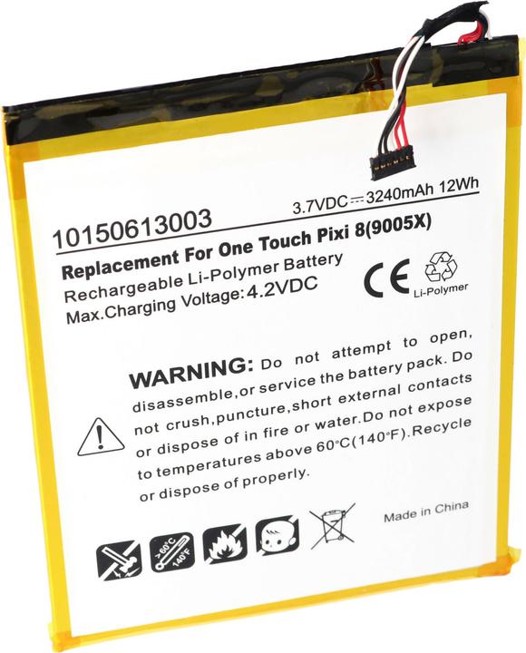 Produktbild Alcatel Akku One Touch Pixi 3 8.0 3G Akku TLp032B2, TLp032BD, TLp032C2, TLP032CC