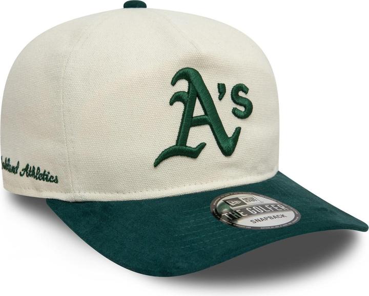 Produktbild New Era Golfer Snapback Cap - Oakland Athletics Beige (One Size)