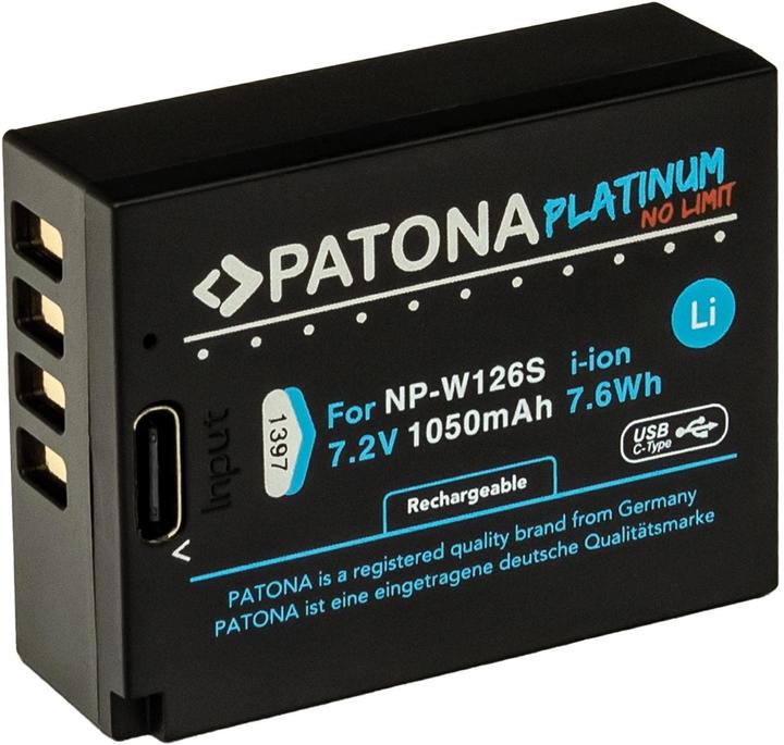 Patona Platine USB-C Fujifilm NP-W126S (Batterie)