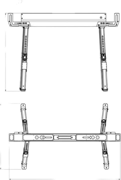 Actual product image Metabo Set de support de travail MAB 82 (116 cm, 116 cm)