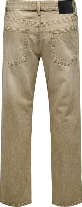 Actual product image Only & Sons Onsedge Straight Beige 2140 Tai Dnm Noos (34)