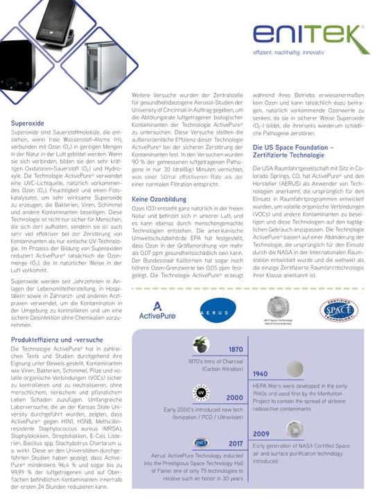 Produktbild ActivePure ENITEK Beyond Guardian Air – Mobiler Hochleistungs-Luftreiniger