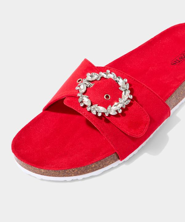 Image du produit Joe Browns Jewelled Buckle Slider Sandals (37)