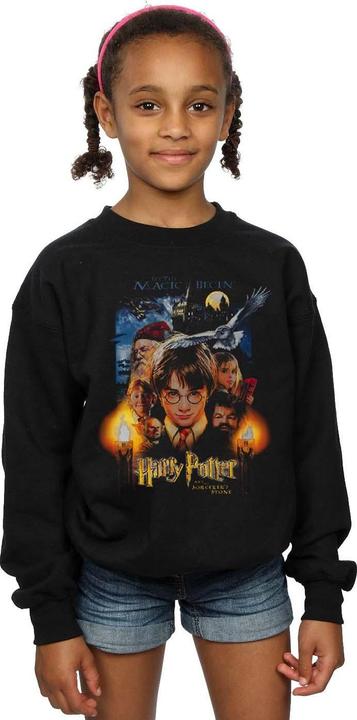 Produktbild The Sorcerer's Stone Poster Sweatshirt Mädchen (152, 158)