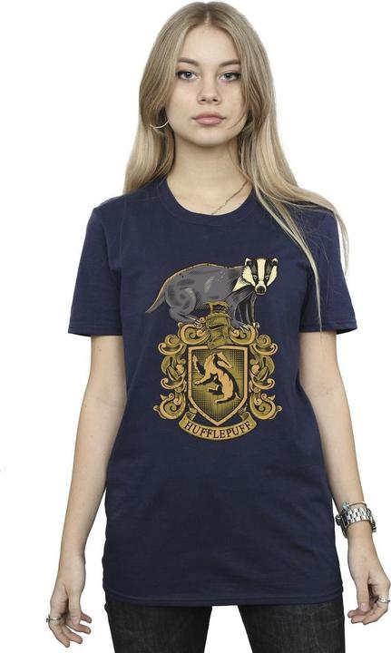 Image du produit - T-shirt HUFFLEPUFF SKETCH CREST - Femme (S)