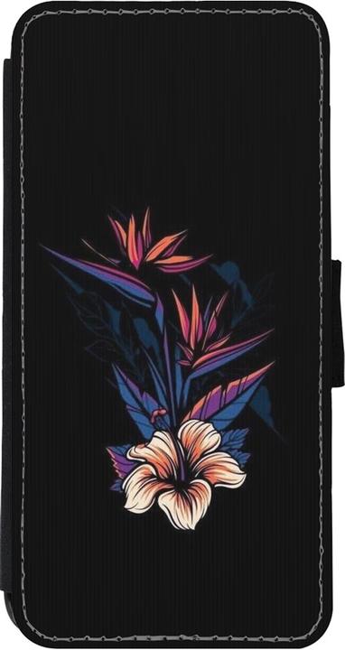 Actual product image PhoneLook Coque Wallet noir Dark Flowers (Apple iPhone 11)