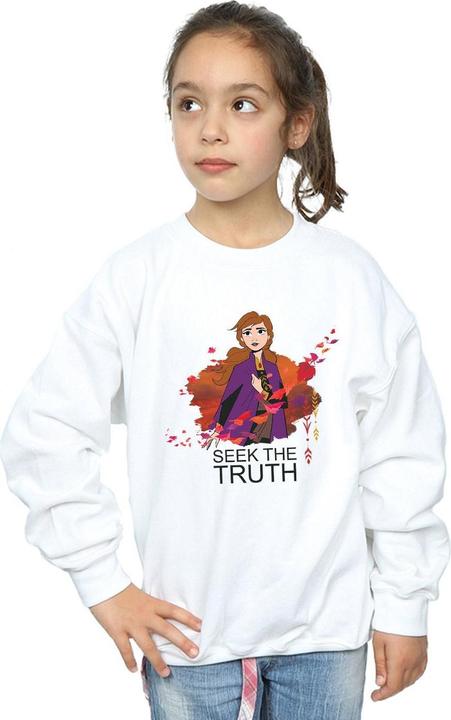 Image du produit Disney - Sweat FROZEN ANNA SEEK THE TRUTH WIND - Fille (152, 158)