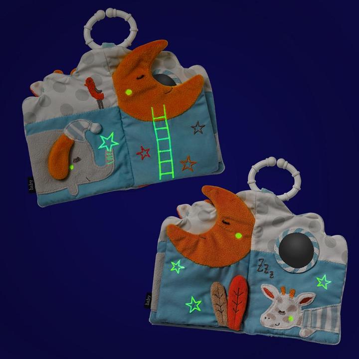 Actual product image Sombo Fabric book good night giraffe