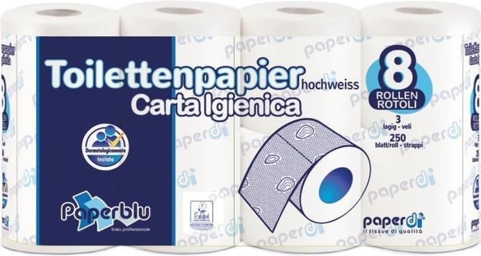 Actual product image Paperdi Toilet paper white