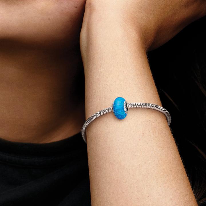 Immagine prodotto Pandora Charm iridescente Oceano Blu Profondo (Argento 925)