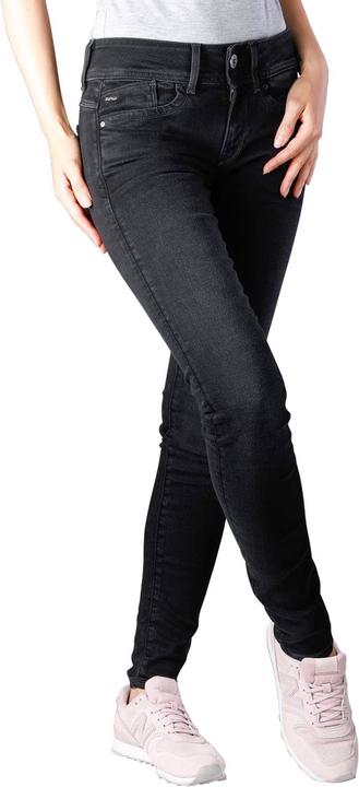 Produktbild G-Star Lynn Mid Skinny Elto Nero Superstretch dusty grey (W30/L30)