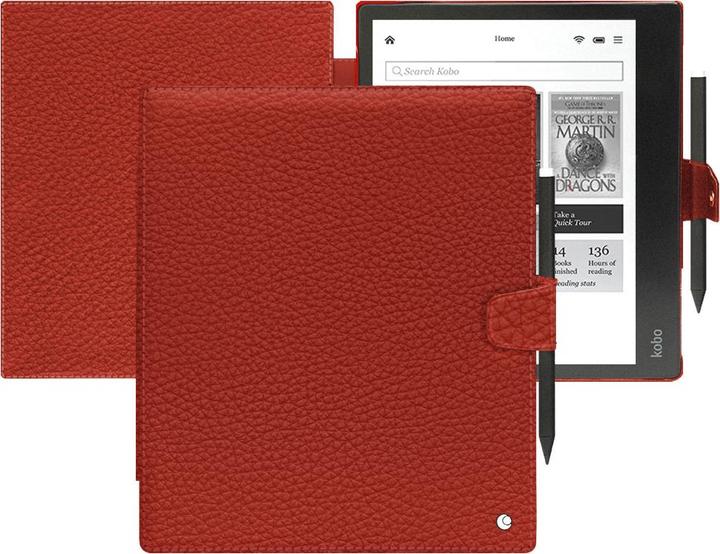Actual product image Noreve Horizontal leather flap shell (Kobo Elipsa 2E)