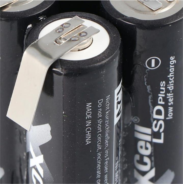 Actual product image AccuCell Battery Makita 6722D, 6722DW, 6723DW, TL000012 CS-MKT672PW, 4 x APFT2100-1 (4.80 V, 2100 mAh)
