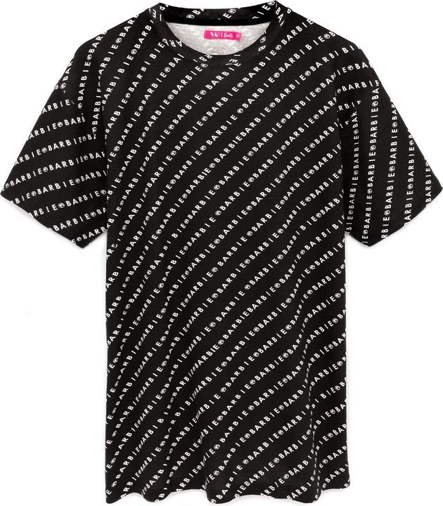 Immagine prodotto Barbie Maglietta da donna/ragazzo con logo stampato all oversize (M)