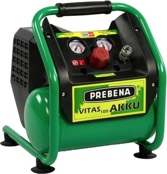Produktbild Prebena Akku-Kompressor Vitas 100-Akku ohne Akku u.Ladegerät (8 Bar, 5 l)