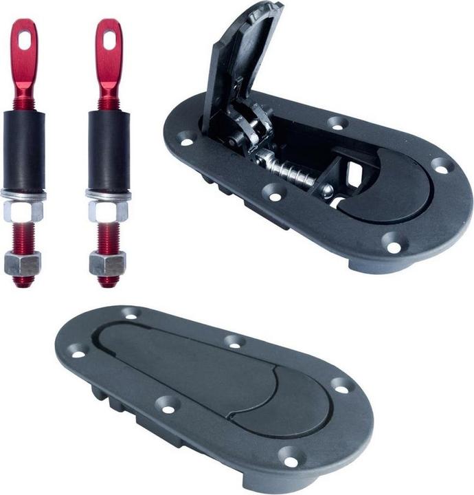 Actual product image Simoni Racing Bonnet closure