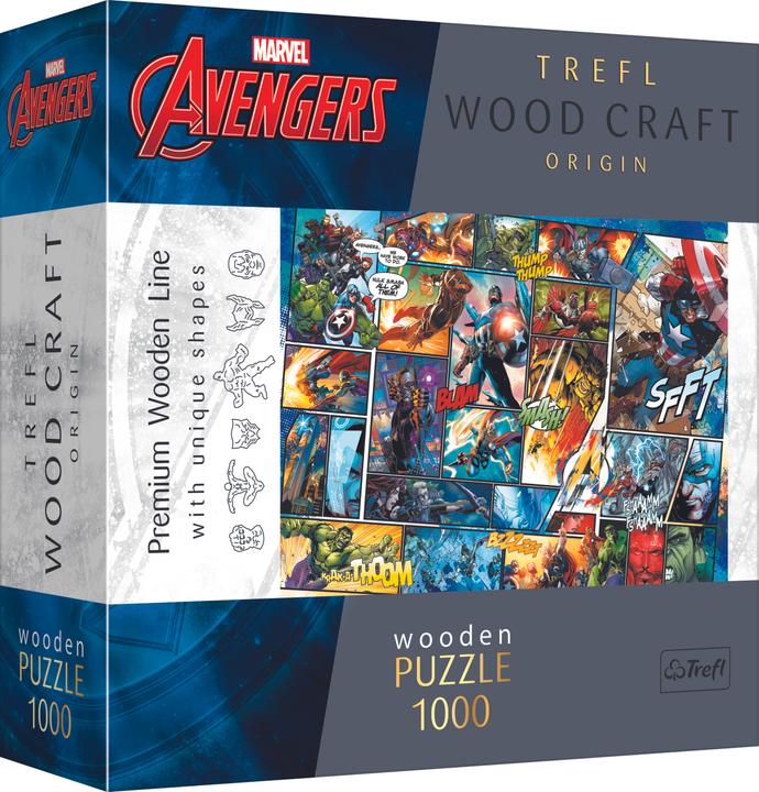 Actual product image Magni Puzzle Marvel 1000 pieces (1000 pieces)