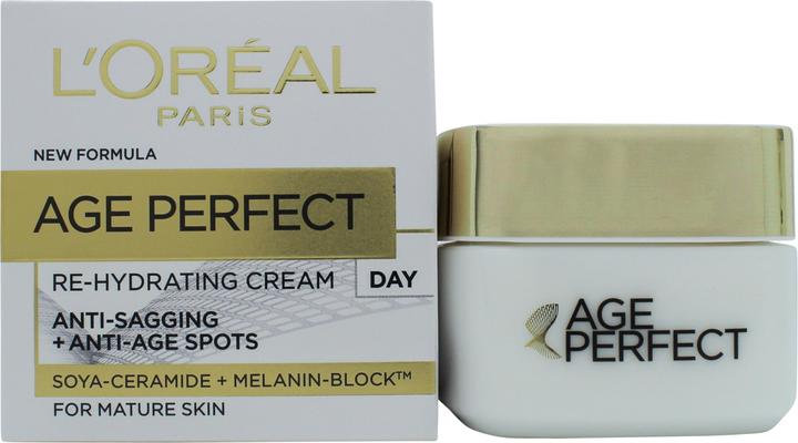 Immagine prodotto L'Oréal Paris Dermo-Expertise Age Perfect Crema Giorno Reidratante Rinforzante (per pelli mature) (50 ml, Crema da giorno)