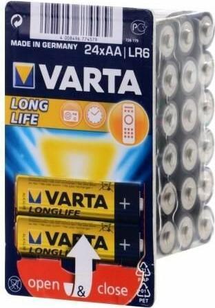 Actual product image Varta Longlife (24 pcs., AA, 2800 mAh)