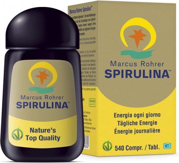 Produktbild Marcus Rohrer Spirulina Spirulina Tabl (540 Stück, Tabletten, 440 g)