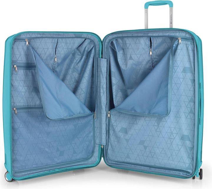 Immagine prodotto Gabol Set di valigie Queens a 4 ruote 2 pezzi con piega ad espansione (181 l, XL (da 115l))